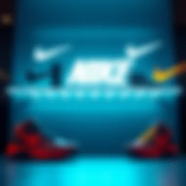 Revolutionary Nike Designs Innovative Nike product designs displayed in a creative layout