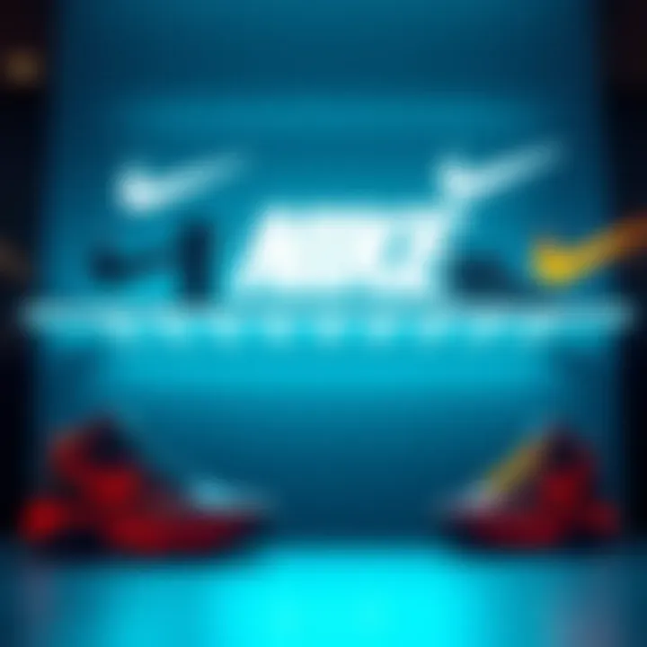 Revolutionary Nike Designs Innovative Nike product designs displayed in a creative layout