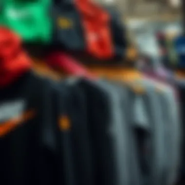 Diverse Nike Sweatshirt Collection A collection of Nike sweatshirts on display