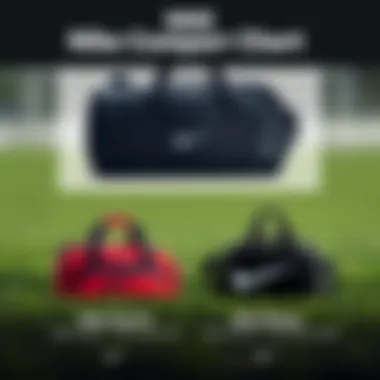 Comparison of Nike Utility Speed Bag with Others A comparison chart of various sports bags including Nike Utility Speed.