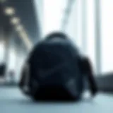 A sleek Nike Utility Speed bag displaying its innovative design.