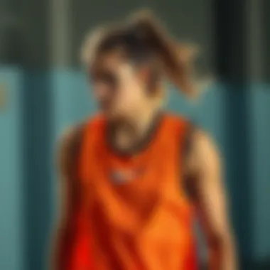 Athletic performance highlighted by Nike vests