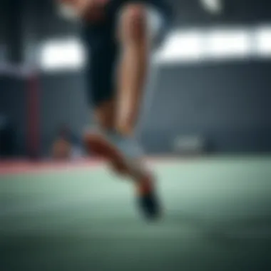 Athlete in Action with Northwild Athlete wearing Northwild shoes during a vigorous workout