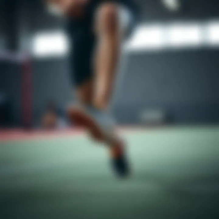 Athlete in Action with Northwild Athlete wearing Northwild shoes during a vigorous workout