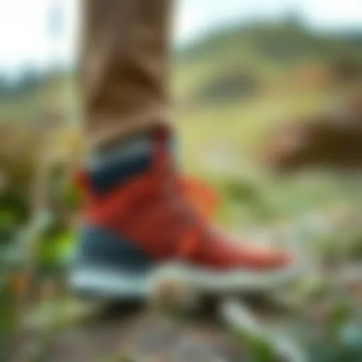 Stylish Northwild footwear in an outdoor setting