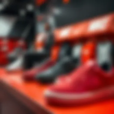 Authentic Nike product display