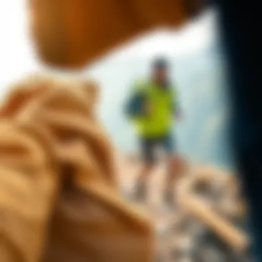 User enjoying outdoor activities with Gore-Tex apparel