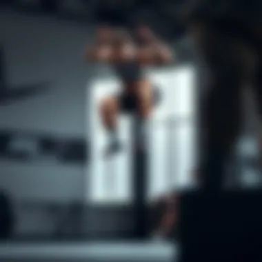 Athlete performing box jumps for strength building