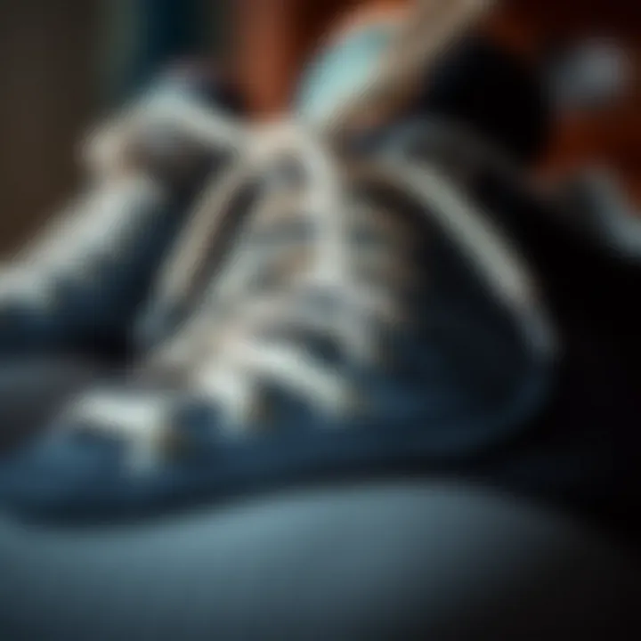 Quality Materials in Polo Footwear Close-up of high-quality materials used in Polo footwear