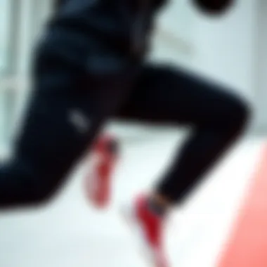 Comfort in Motion with Puma Tracksuit Dynamic movement showcasing the comfort of Puma tracksuit