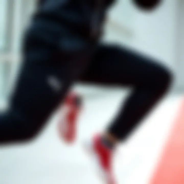 Comfort in Motion with Puma Tracksuit Dynamic movement showcasing the comfort of Puma tracksuit