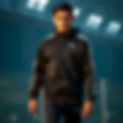 Elegant Puma tracksuit showcasing stylish design and premium materials.