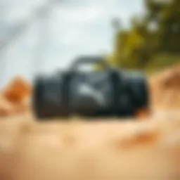 Versatile Puma sports bag in outdoor setting