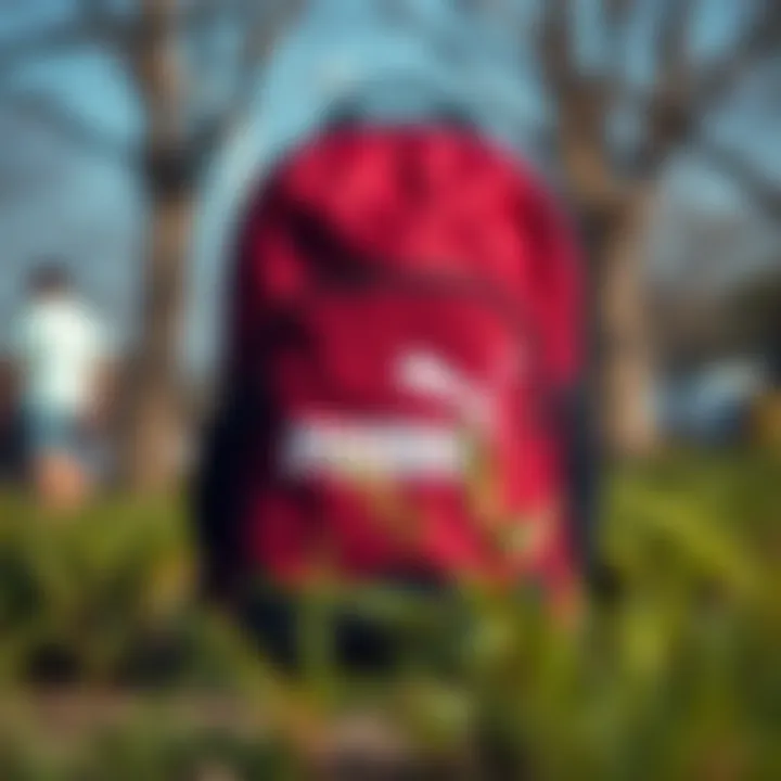 Quality materials used in Puma backpacks