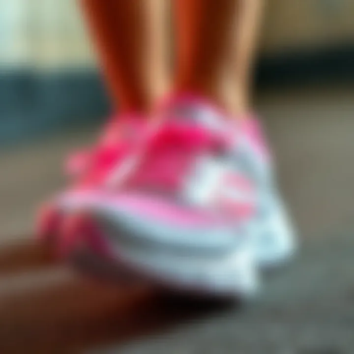 Quality materials used in Skechers girls' footwear