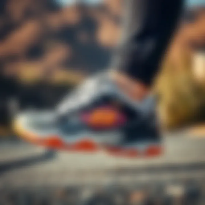 Performance Features in Action Performance features of Skechers Grand Peak in action