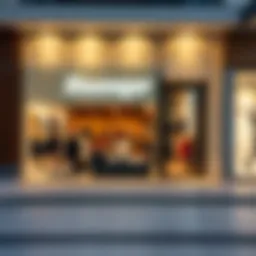 Slazenger store exterior in Izmir showcasing sporty style