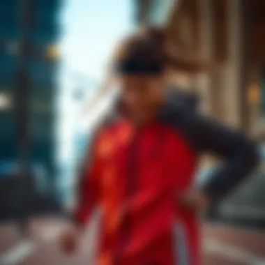 Dynamic movement in sports attire