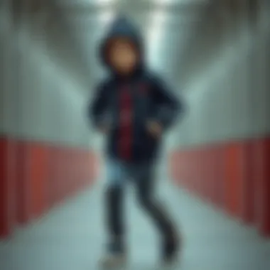 Modern Design in Kids' Tracksuits Stylish tracksuit for kids showcasing modern design