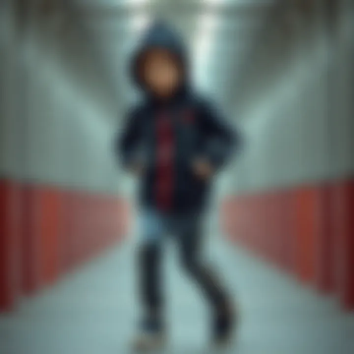 Modern Design in Kids' Tracksuits Stylish tracksuit for kids showcasing modern design