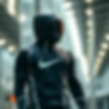 Innovative Nike sportswear showcasing advanced technology