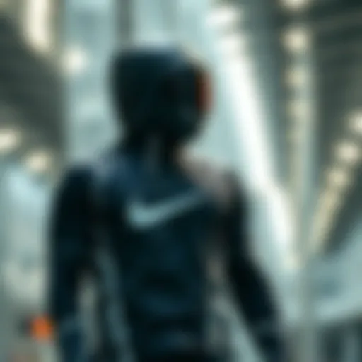 Innovative Nike sportswear showcasing advanced technology