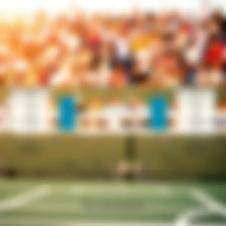 Illustration of different tournament formats and their set distribution