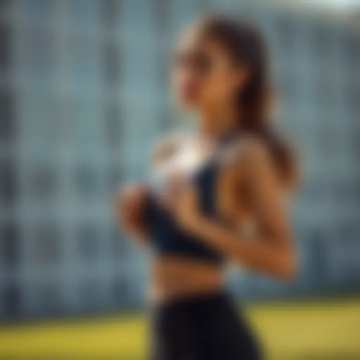 Trends in sportswear reflecting breast movement