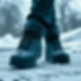 Elegant winter footwear showcasing both style and functionality.