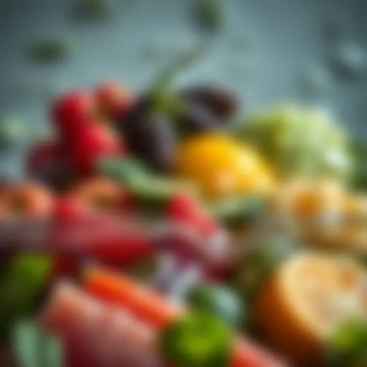 Fruits and vegetables rich in water content