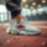 A stylish summer sneaker showcasing innovative design.